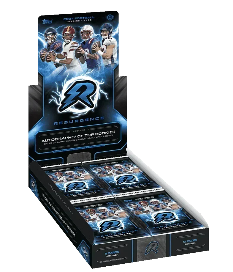 2024 Topps Resurgence Football Hobby 12 Box Case