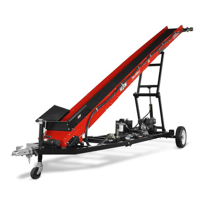 Firewood Conveyor,  7HP 212cc Gasoline Powered Max. 124" Lift Height,  236'' Length,  16" Width,  HC2016