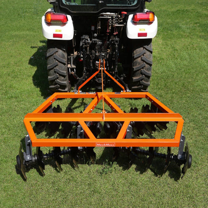72" Tractor Notched Disc Harrow Disc Plow 3 Point Hitch,  DH72