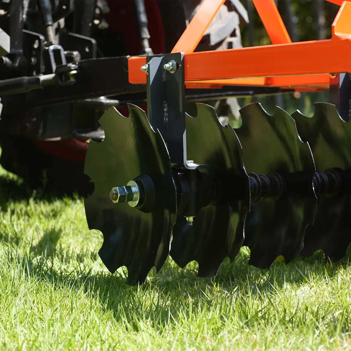 72" Tractor Notched Disc Harrow Disc Plow 3 Point Hitch,  DH72