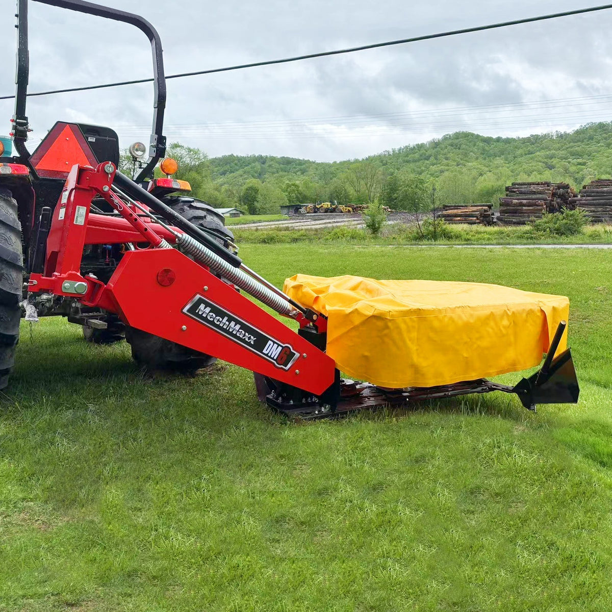 6FT 3-Point Disc Mower,  4 Disc,  35-80HP Tractor,  Cat.2,  DM6