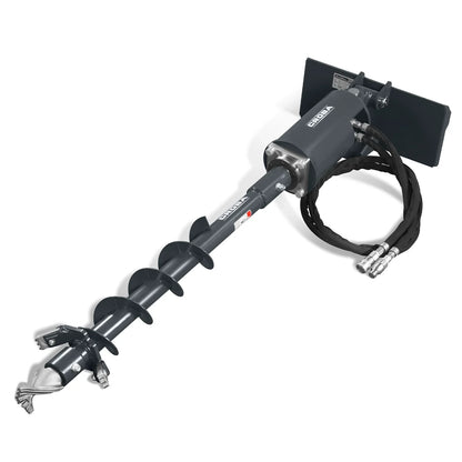 Mini Skid Steer Drive Auger with 6" ,  9" ,  12" Dia. Auger Bits