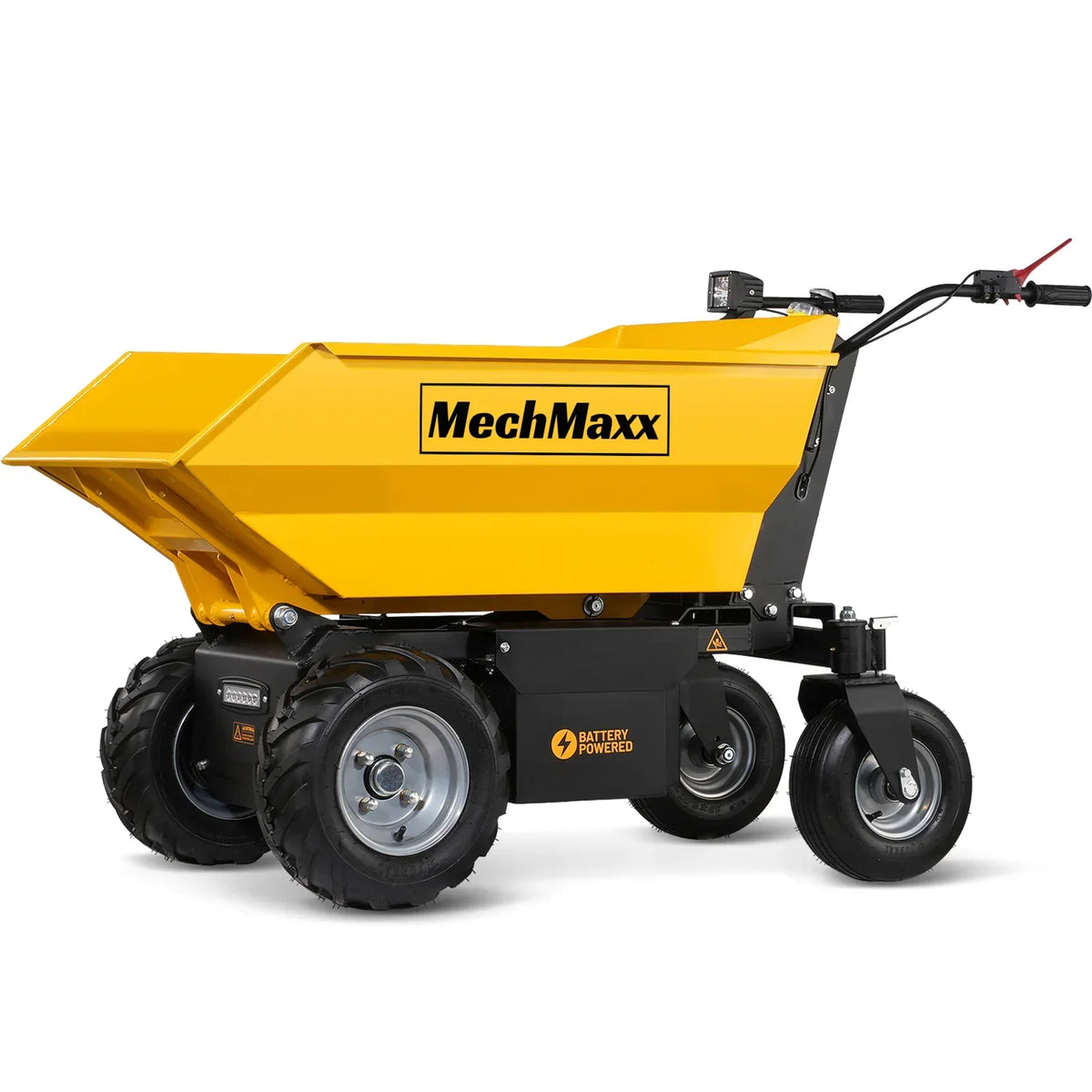 1100lb Loading 1000W DC Motor 48V Battery Powered Hydraulic Tipping Dump Cart,  EH50