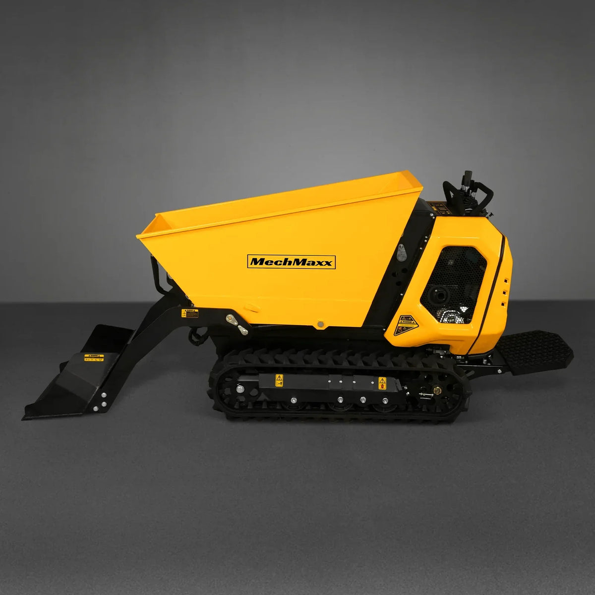 1800lb 420cc  E-start Gas Engine Stand-ON Hydraulic Track Dumper with Self-Loading ,  T80