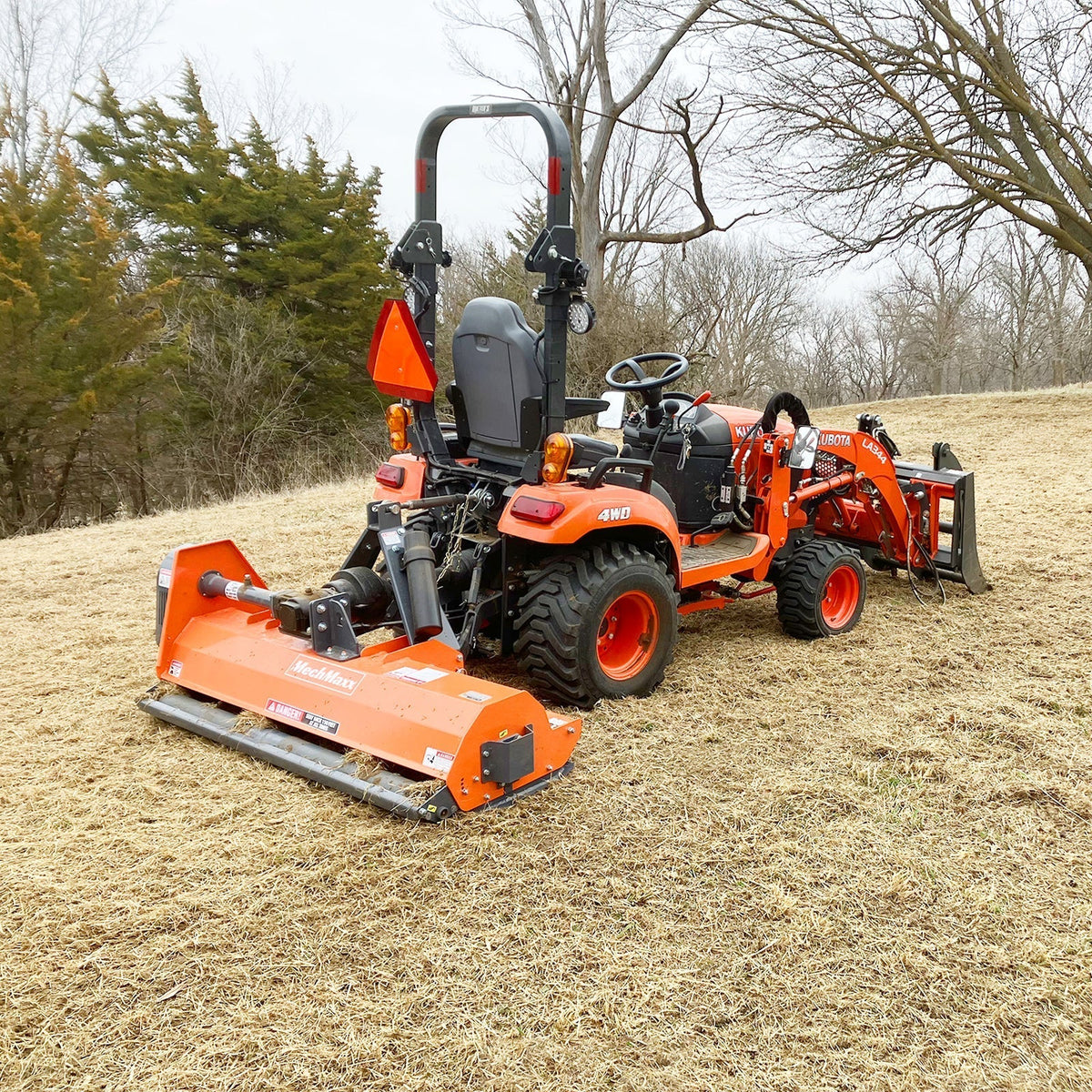 60'' Light-duty Flail Mower 3 Point 15-35HP ,  PTO Driven,  EFS60