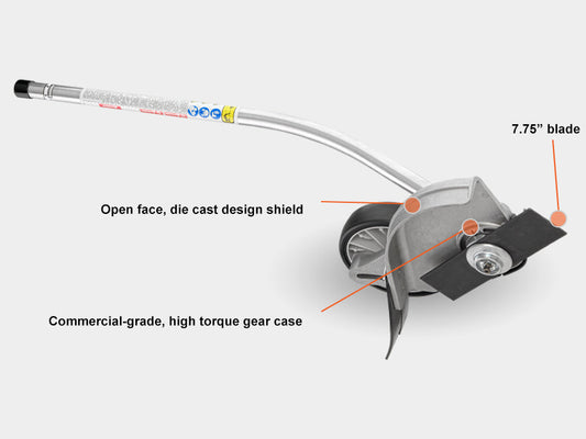 Echo Curved Shaft Edger PAS Attachment