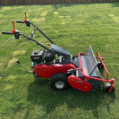 27" Walk Behind Flail Mower,  10HP 302cc,  Self-Propelled,  Wheeled,  Electric Start,  SFM27W