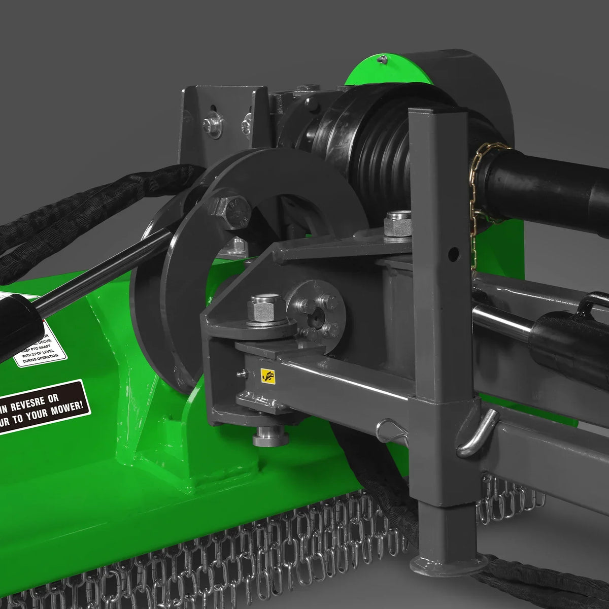 65" Standard 3 Point Offset Flail Ditch Bank Mower, 30-60HP, VAM65