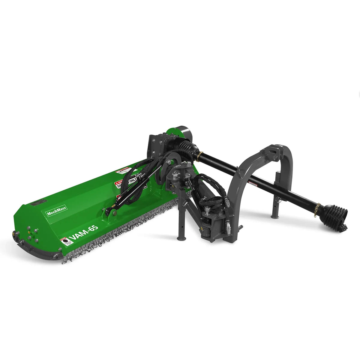 65" Standard 3 Point Offset Flail Ditch Bank Mower, 30-60HP, VAM65