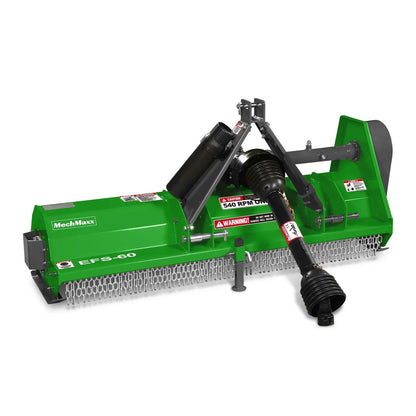 60'' Light-duty Flail Mower 3 Point 15-35HP ,  PTO Driven,  EFS60