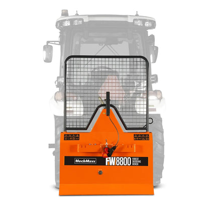 3-Point PTO Stump Grinder & Forestry Log Skidding Winch Bundle, SG24 & FW8800