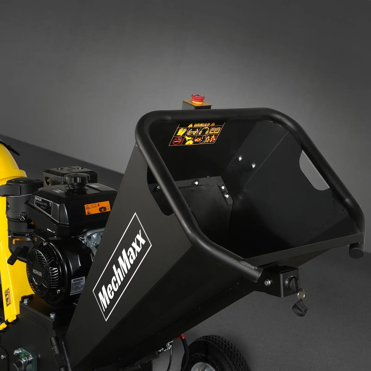 5 inch E-start KOHLER 429cc Gasoline Engine Powered Wood Chipper,  GS1500