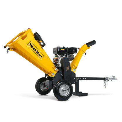 5 inch E-start DUCAR 420cc Gasoline Engine Powered Wood Chipper,  GS1500