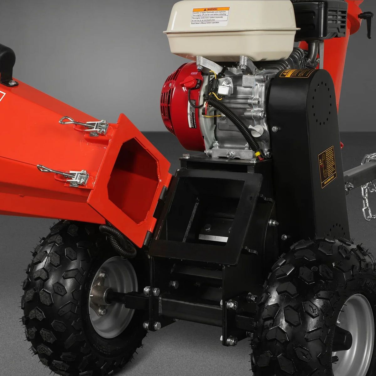 4" Honda Gasoline Engine Wood Chipper & 12" Stump Grinder Bundle,  GS650 & SGR1500