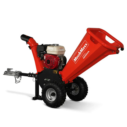4" Honda Gasoline Engine Wood Chipper & 12" Stump Grinder Bundle,  GS650 & SGR1500
