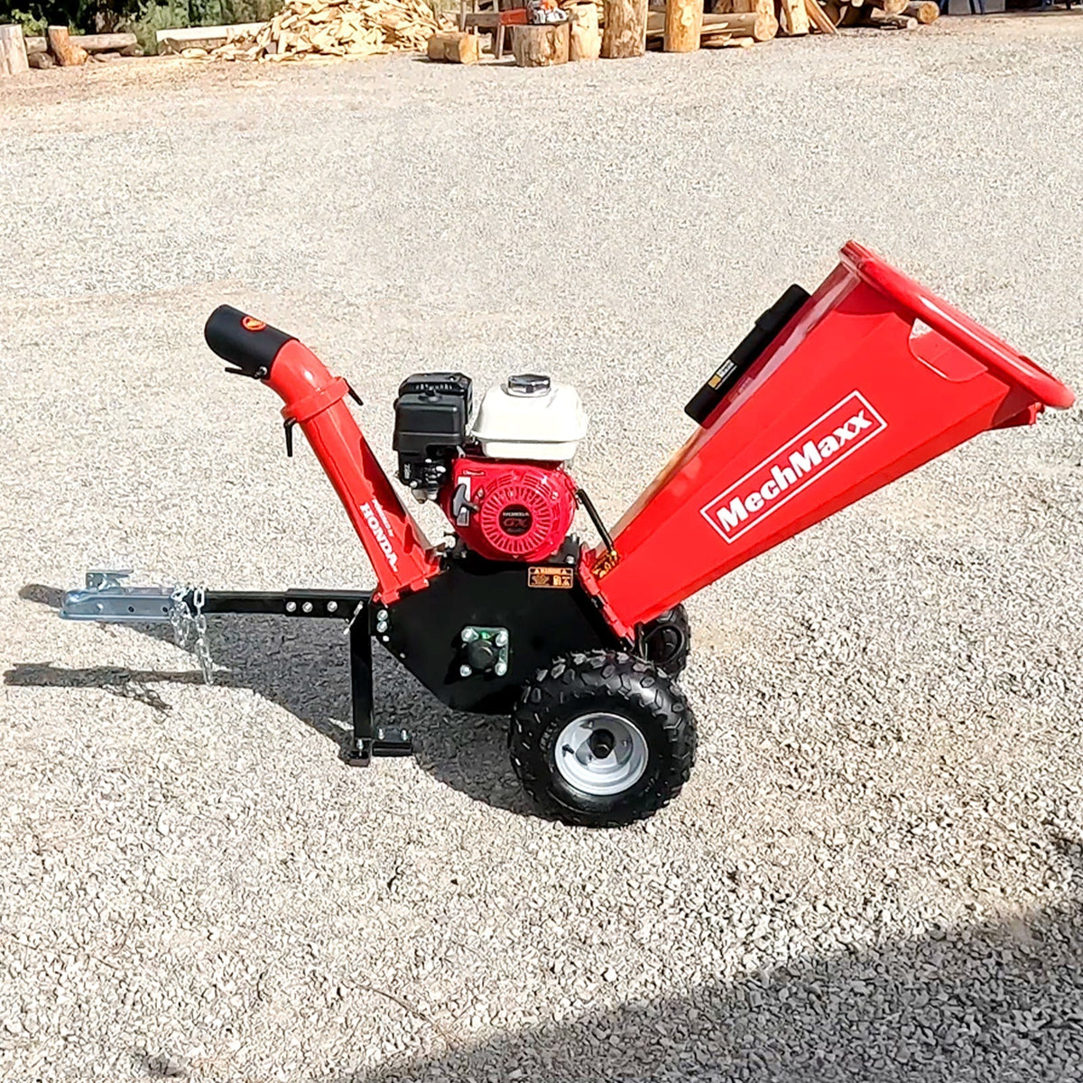 HONDA GX200 Gasoline Engine Powered 4 inch Wood Chipper,  GS650
