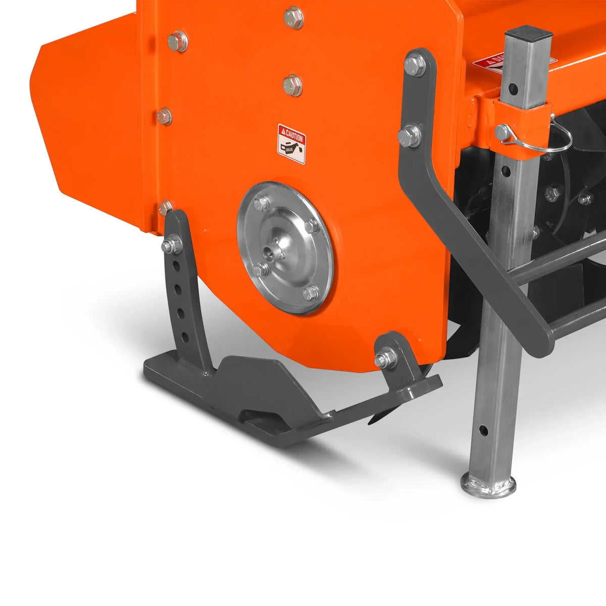 90 in Heavy Duty Rotary Tiller,  3 Point Hitch Cat.2,  Gear Drive,  PTO Shaft Included with Slip Clutch,  50-90 HP,  HRT90