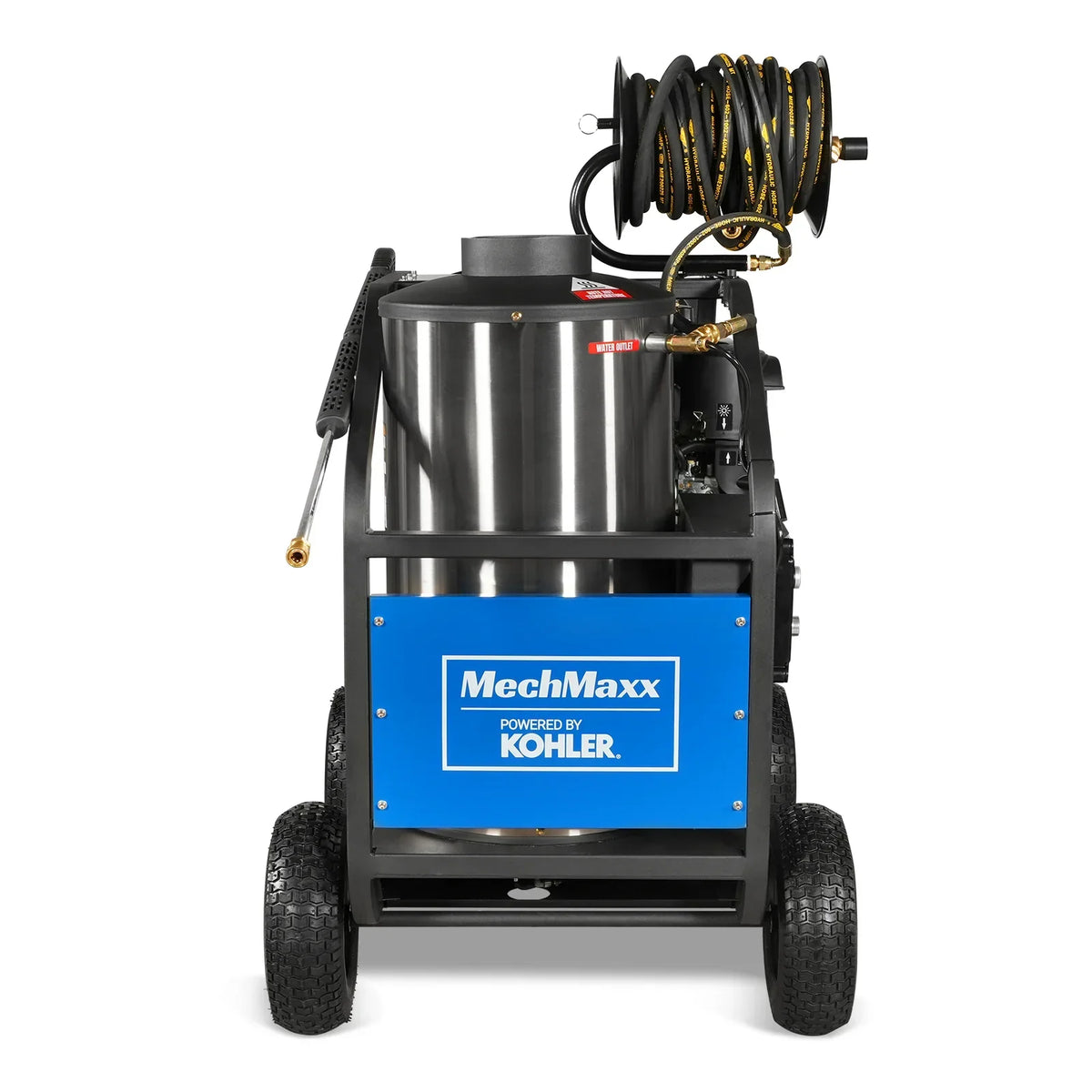 4000 PSI 4 GPM KOHLER E-Start Engine Hot Water Pressure Washer with Hose Reel,  HPW40K