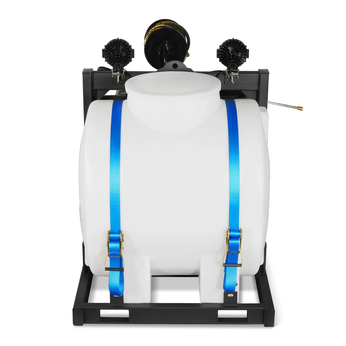 4000 PSI 4 GPM KOHLER E-Start Engine Hot Water Pressure Washer Skid Mounted with 175 Gal Tank,  HPW40KT