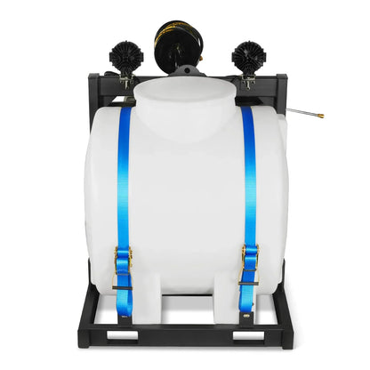 4000 PSI 4 GPM KOHLER E-Start Engine Hot Water Pressure Washer Skid Mounted with 175 Gal Tank,  HPW40KT
