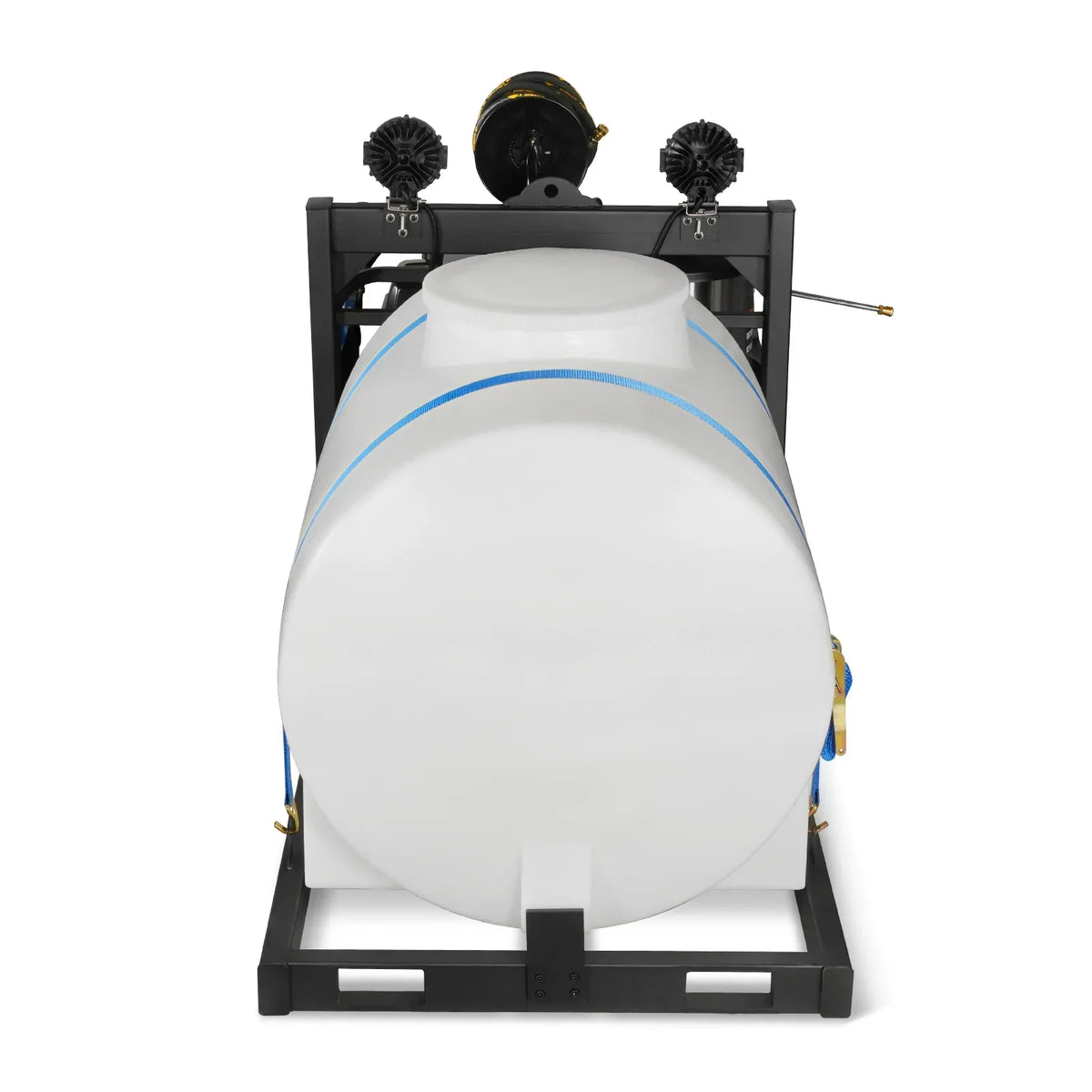 4000 PSI 4 GPM KOHLER E-Start Engine Hot Water Pressure Washer Skid Mounted with 245 Gal Tank,  HPW40KBT
