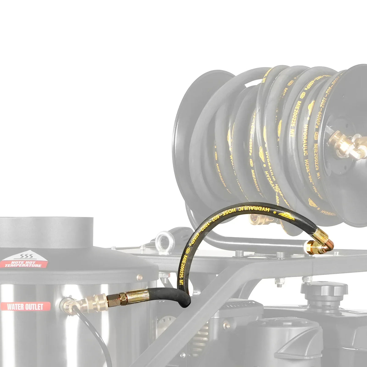 2' High Pressure Connection Hose (for SKU: 204002, 204003, 204004, 204006, 204007, 204008, 204010, 204011, 204012)