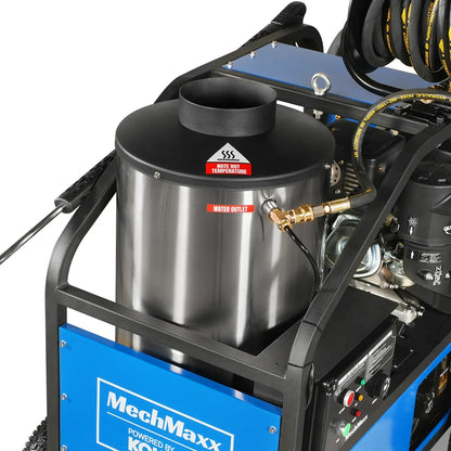 4000 PSI 4 GPM KOHLER E-Start Engine Hot Water Pressure Washer with Hose Reel,  HPW40K