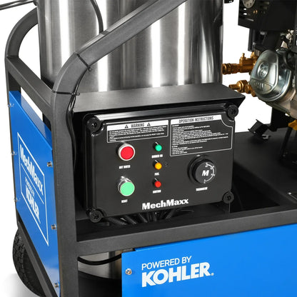 4000 PSI 4 GPM KOHLER E-Start Engine Hot Water Pressure Washer with Hose Reel,  HPW40K