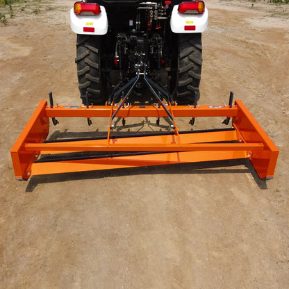 84" Heavy Duty Land Leveler Land Plane Scraper Grader with Shanks 3 Point Hitch,  LP84