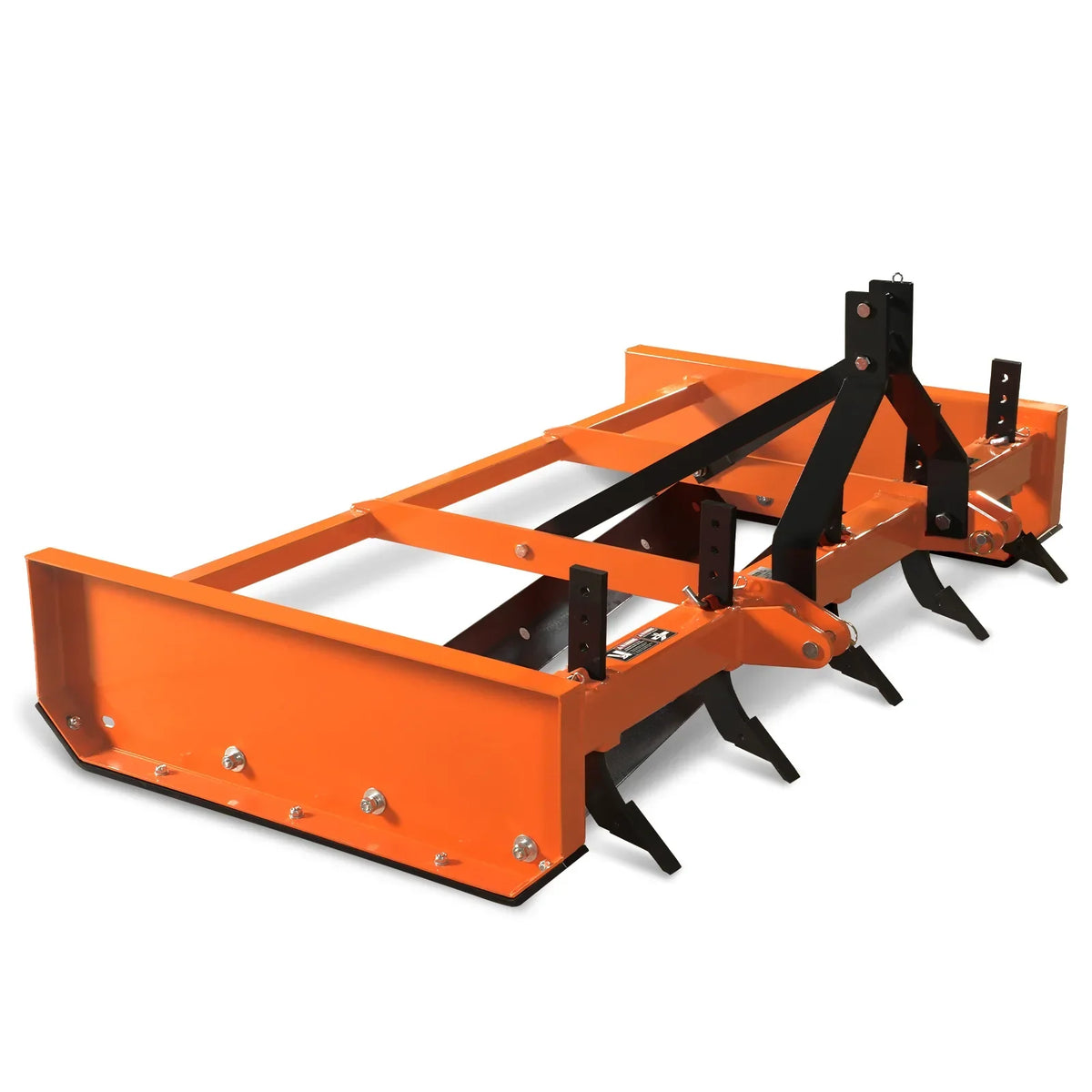 72" Heavy Duty Land Leveler Land Plane Scraper Grader with Shanks 3 Point Hitch,  LP72