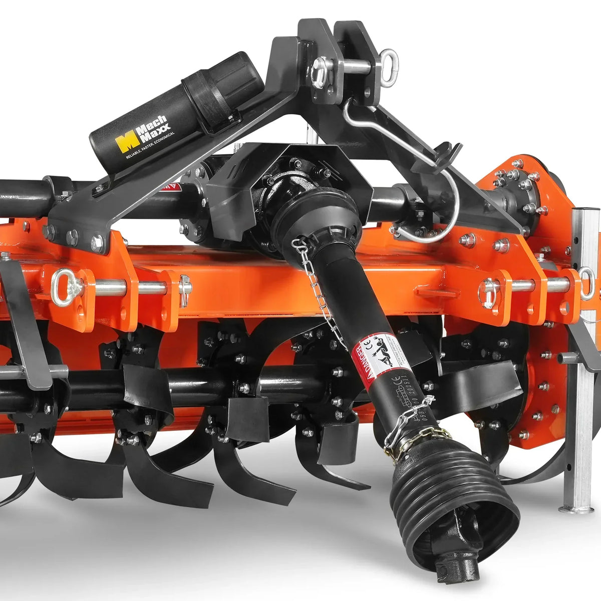 72 in Rotary Tiller,  3 Point Hitch Cat.1 & 2,  Gear Drive,  PTO Shaft Included with Slip Clutch,  35-70 HP,  MRT72