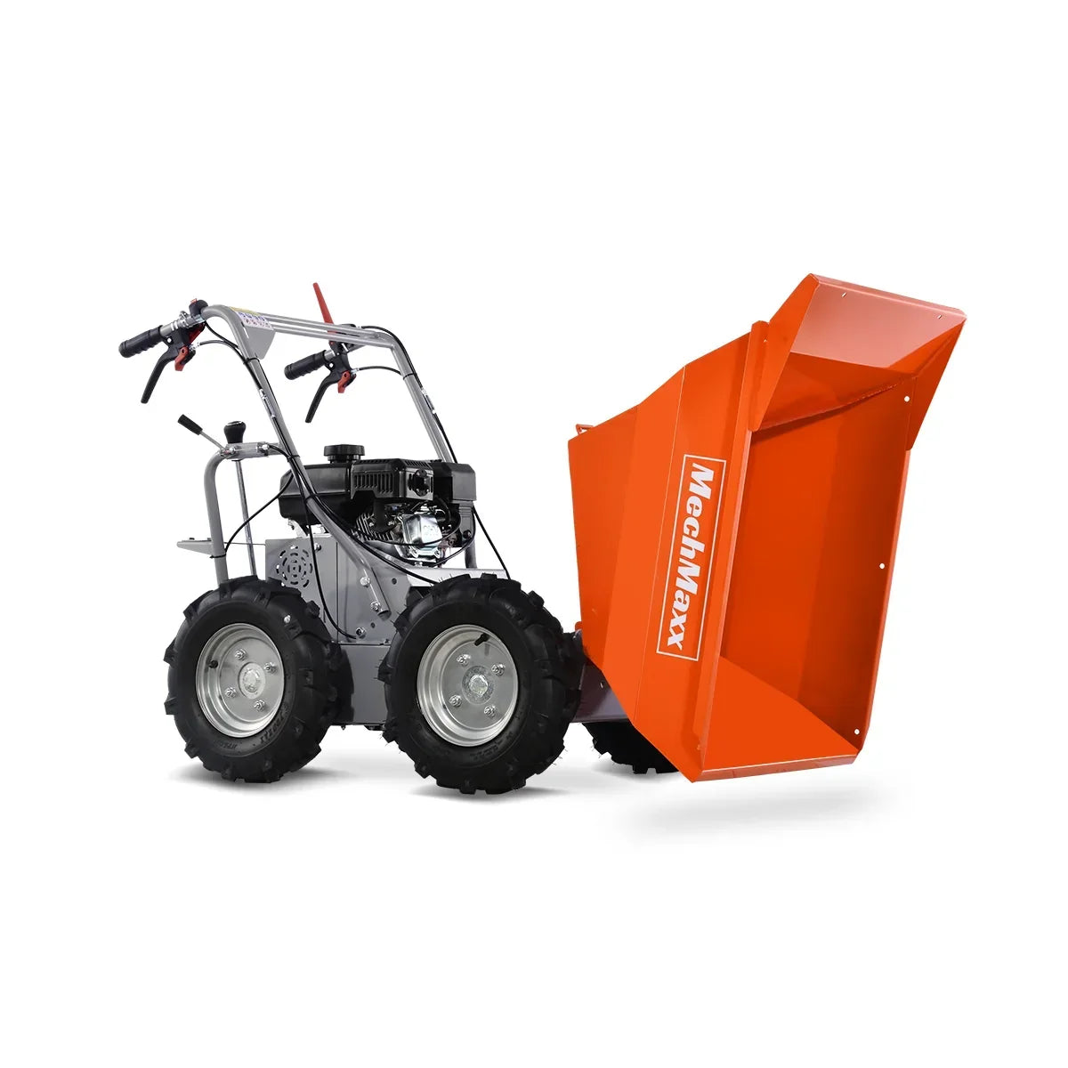 660lbs Capacity 7HP Gas Powered Wheelbarrow  Cart T30 3F+1R Gearbox , T30
