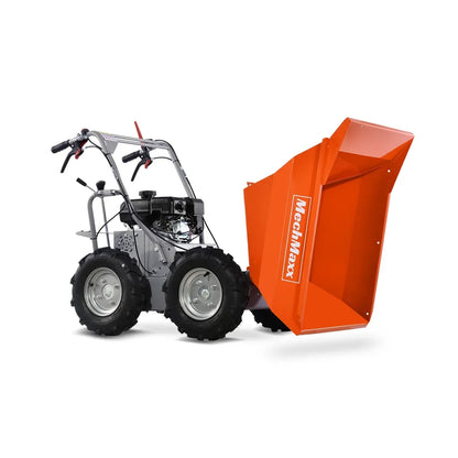660lbs Capacity 7HP Gas Powered Wheelbarrow  Cart T30 3F+1R Gearbox , T30