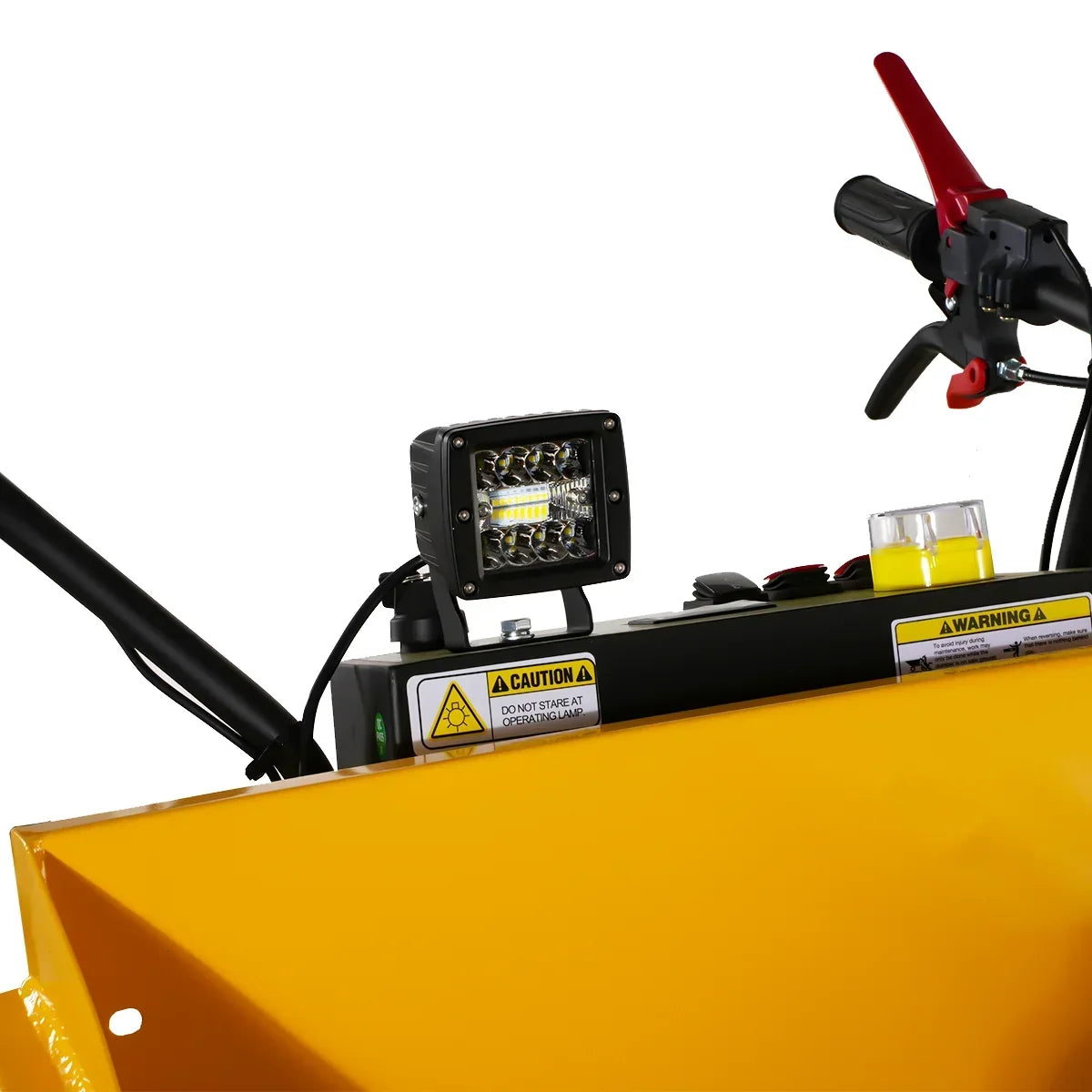 MechMaxx 1100Lbs Loading Battery Powered Barrow Electric Mini Dumper for Sale,  1000W 48V Brushless DC Motor,  E50