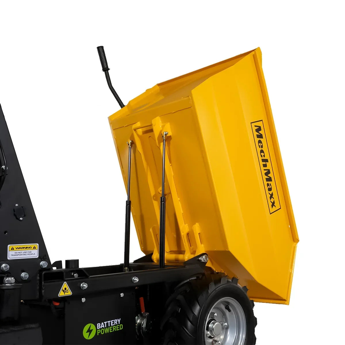 MechMaxx 1100Lbs Loading Battery Powered Barrow Electric Mini Dumper for Sale,  1000W 48V Brushless DC Motor,  E50