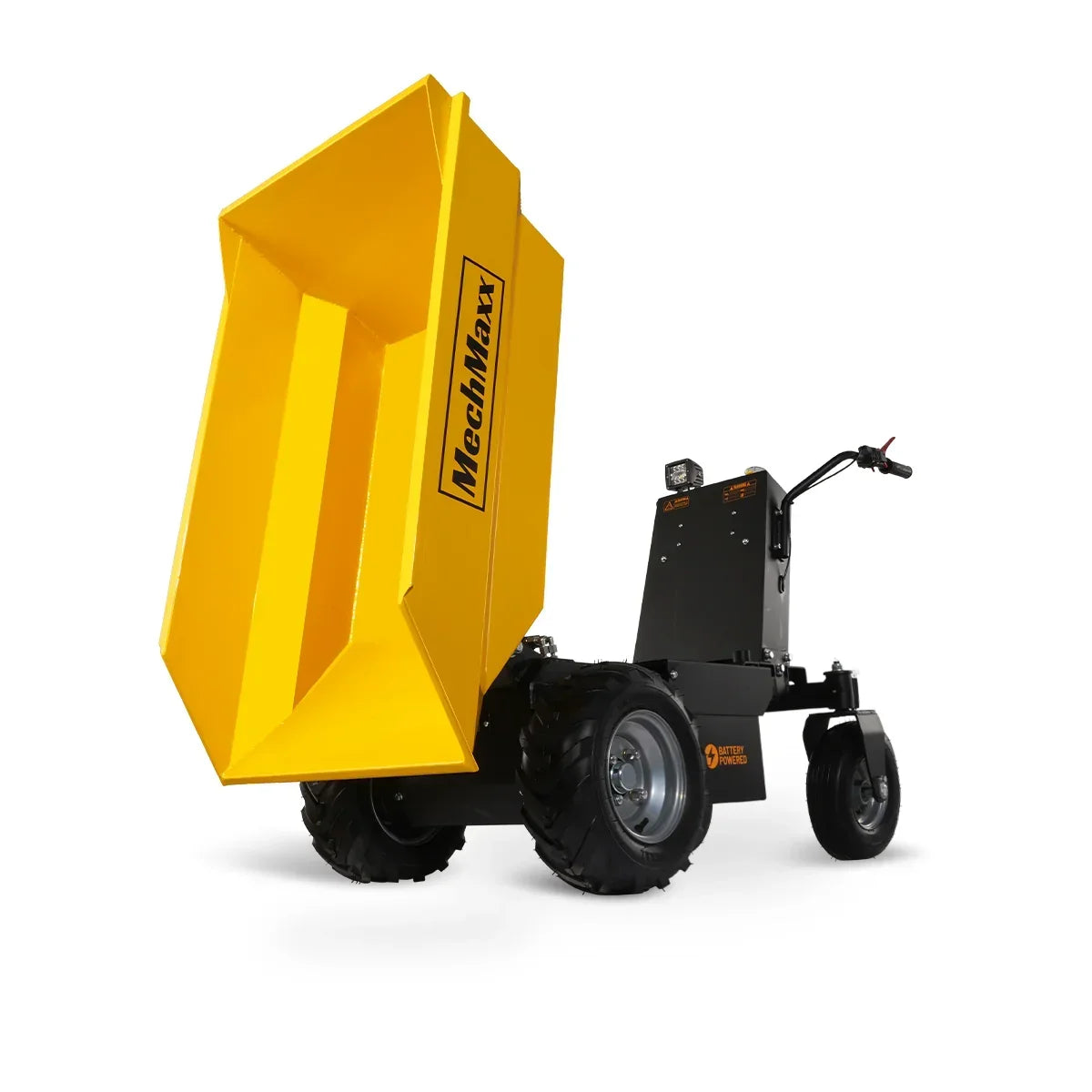 1100lb Loading 1000W DC Motor 48V Battery Powered Hydraulic Tipping Dump Cart,  EH50