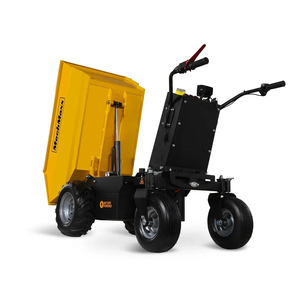 1100lb Loading 1000W DC Motor 48V Battery Powered Hydraulic Tipping Dump Cart,  EH50