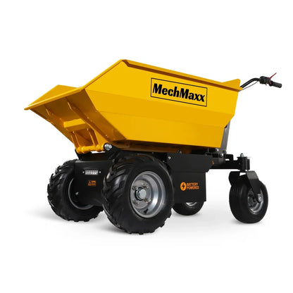 1100lb Loading 1000W DC Motor 48V Battery Powered Hydraulic Tipping Dump Cart,  EH50