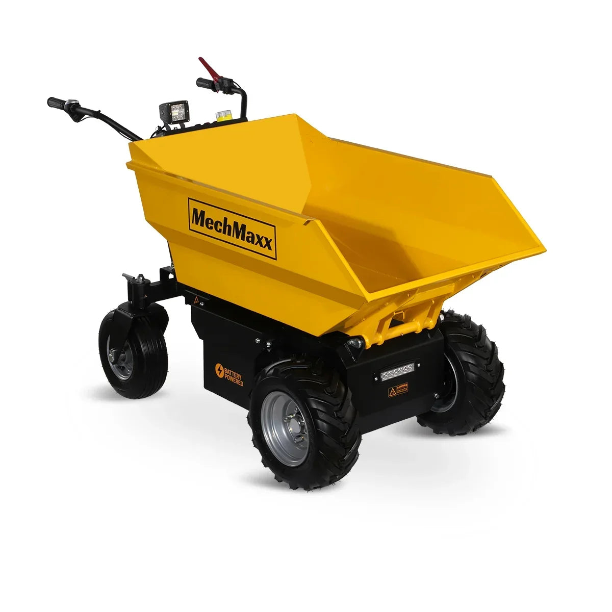 1100lb Loading 1000W DC Motor 48V Battery Powered Hydraulic Tipping Dump Cart,  EH50