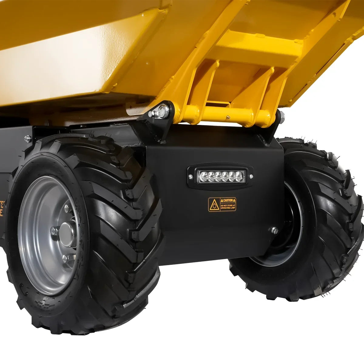 1100lb Loading 1000W DC Motor 48V Battery Powered Hydraulic Tipping Dump Cart,  EH50