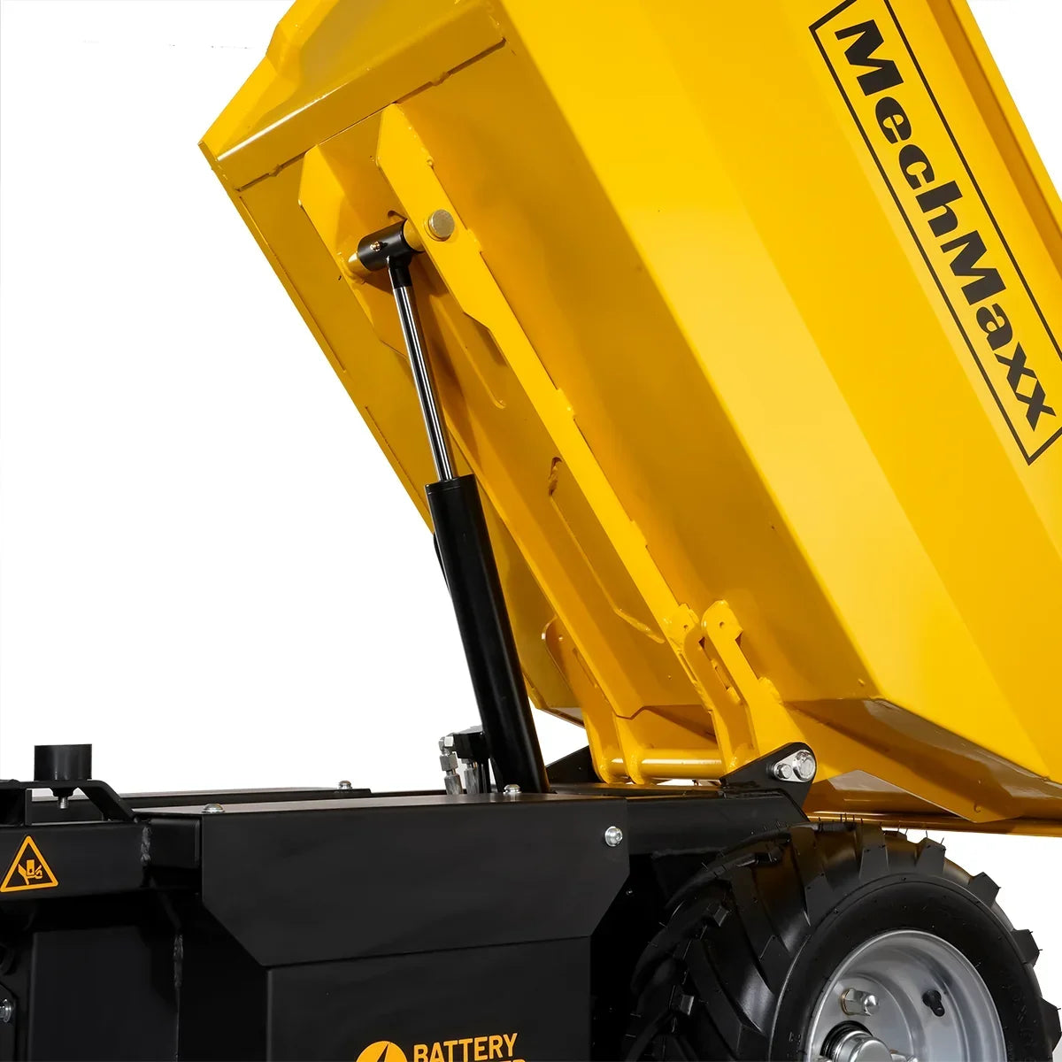 1100lb Loading 1000W DC Motor 48V Battery Powered Hydraulic Tipping Dump Cart,  EH50