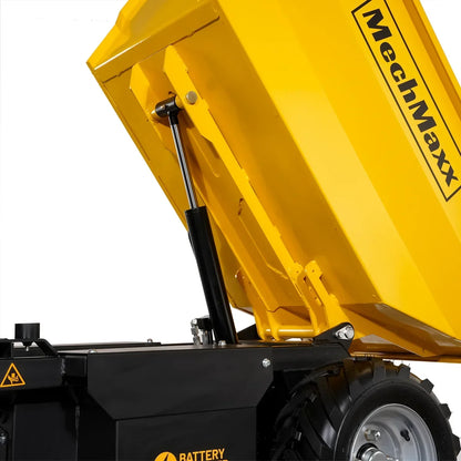 1100lb Loading 1000W DC Motor 48V Battery Powered Hydraulic Tipping Dump Cart,  EH50