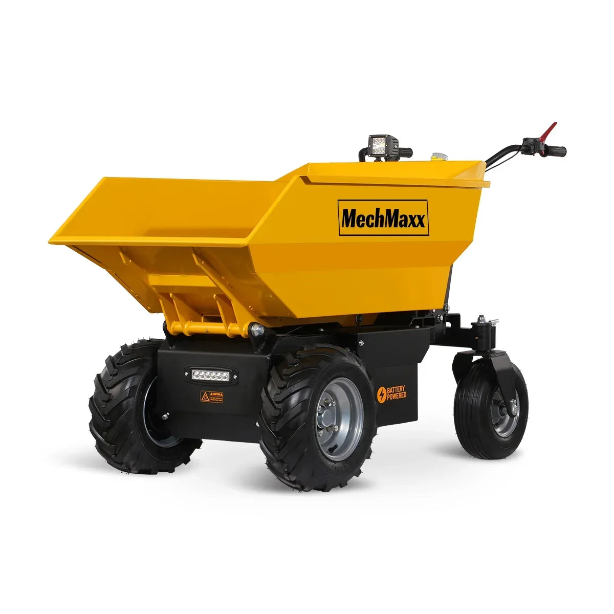 1100lb Loading 1000W DC Motor 48V Battery Powered Hydraulic Tipping Dump Cart,  EH50