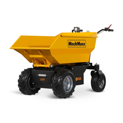 1100lb Loading 1000W DC Motor 48V Battery Powered Hydraulic Tipping Dump Cart,  EH50