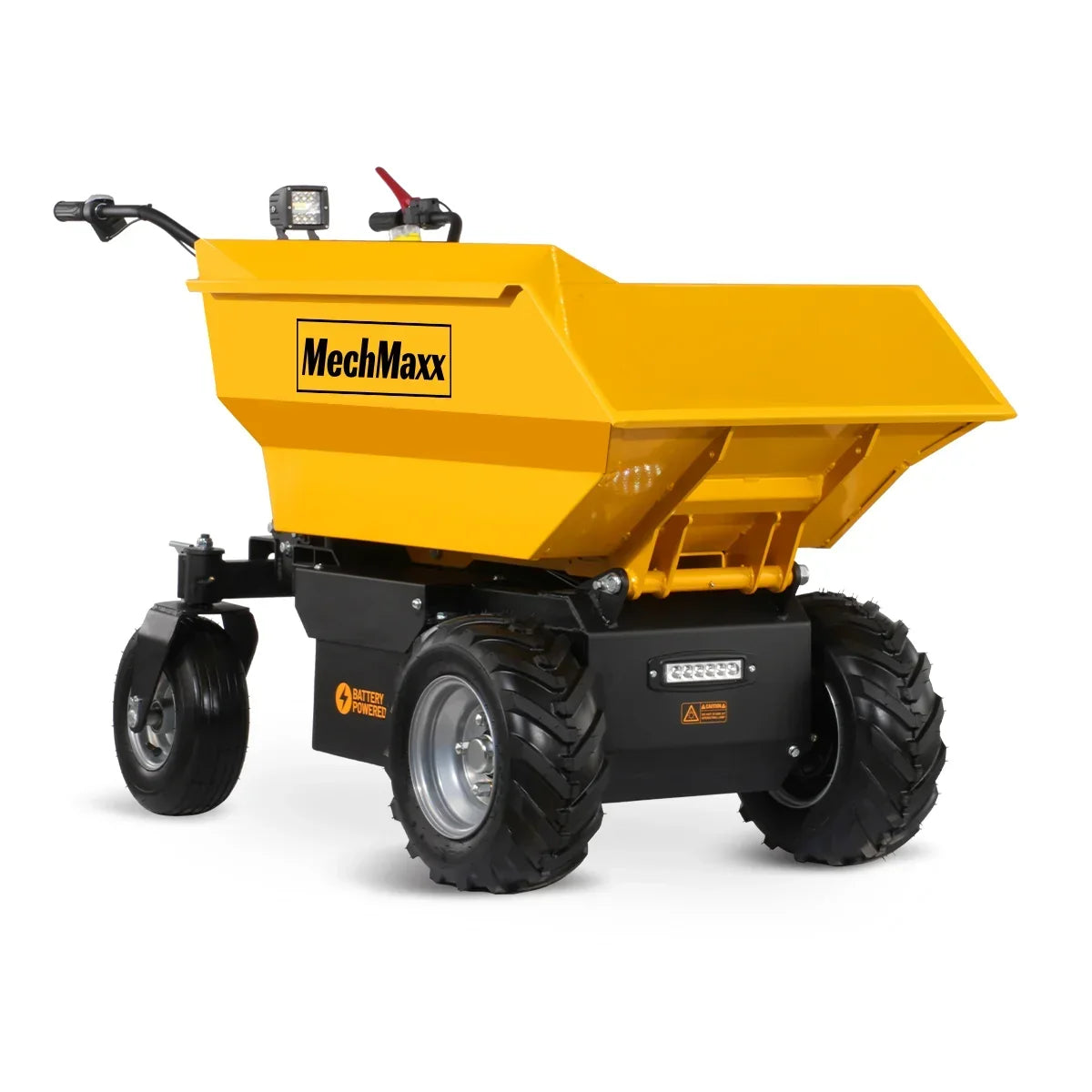1100lb Loading 1000W DC Motor 48V Battery Powered Hydraulic Tipping Dump Cart,  EH50