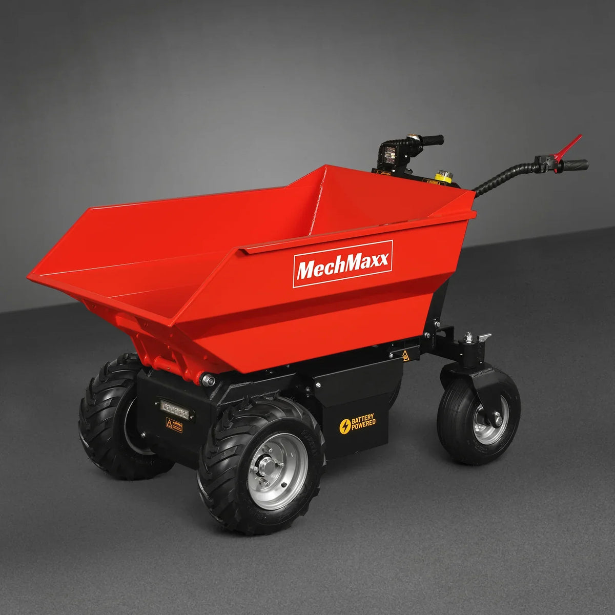 1100lb Loading 1000W DC Motor 48V Battery Powered Hydraulic Tipping Dump Cart,  EH50