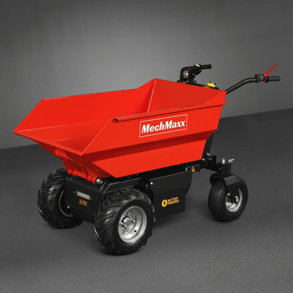 1100lb Loading 1000W DC Motor 48V Battery Powered Hydraulic Tipping Dump Cart,  EH50