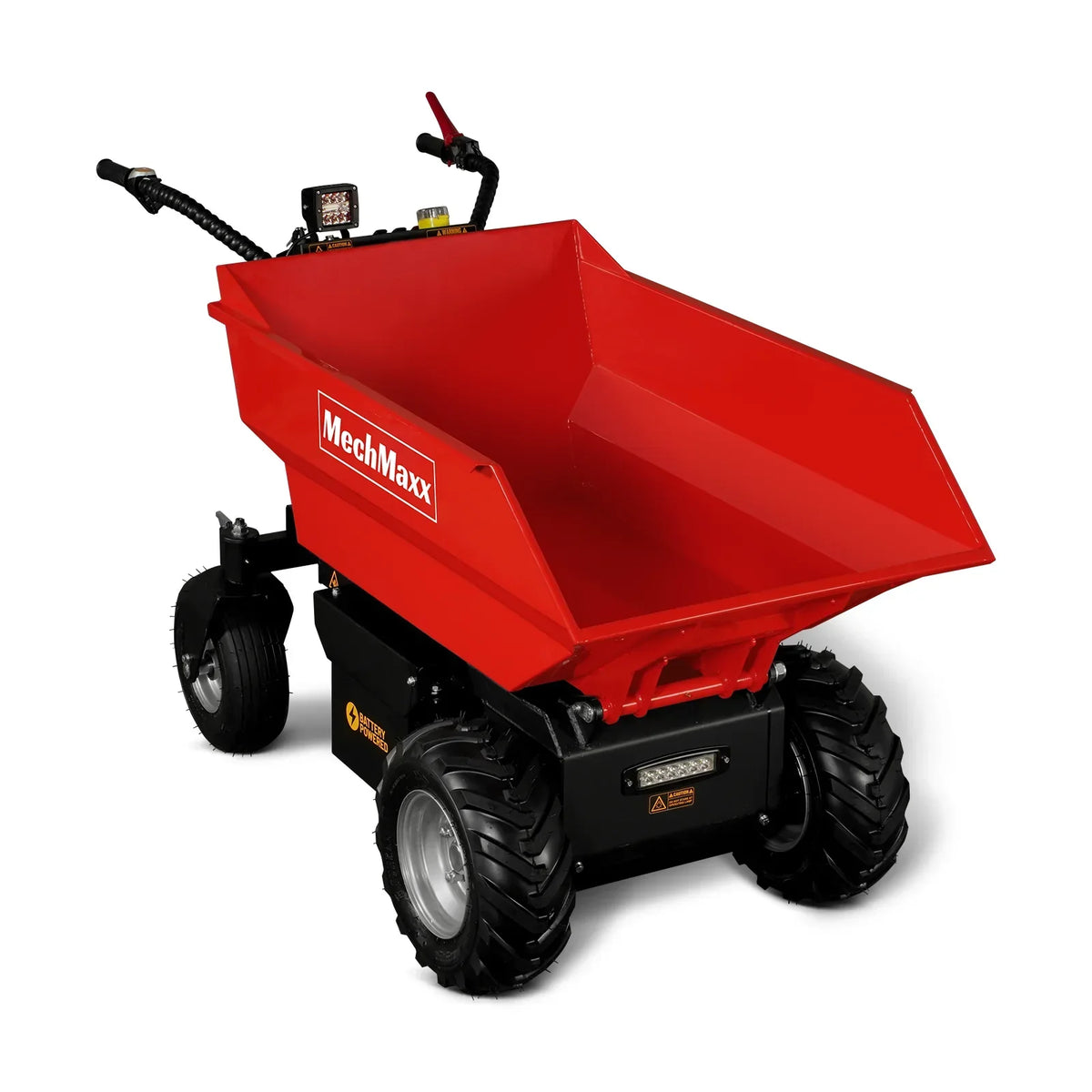 1100lb Loading 1000W DC Motor 48V Battery Powered Hydraulic Tipping Dump Cart,  EH50