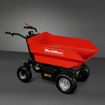 1100lb Loading 1000W DC Motor 48V Battery Powered Hydraulic Tipping Dump Cart,  EH50