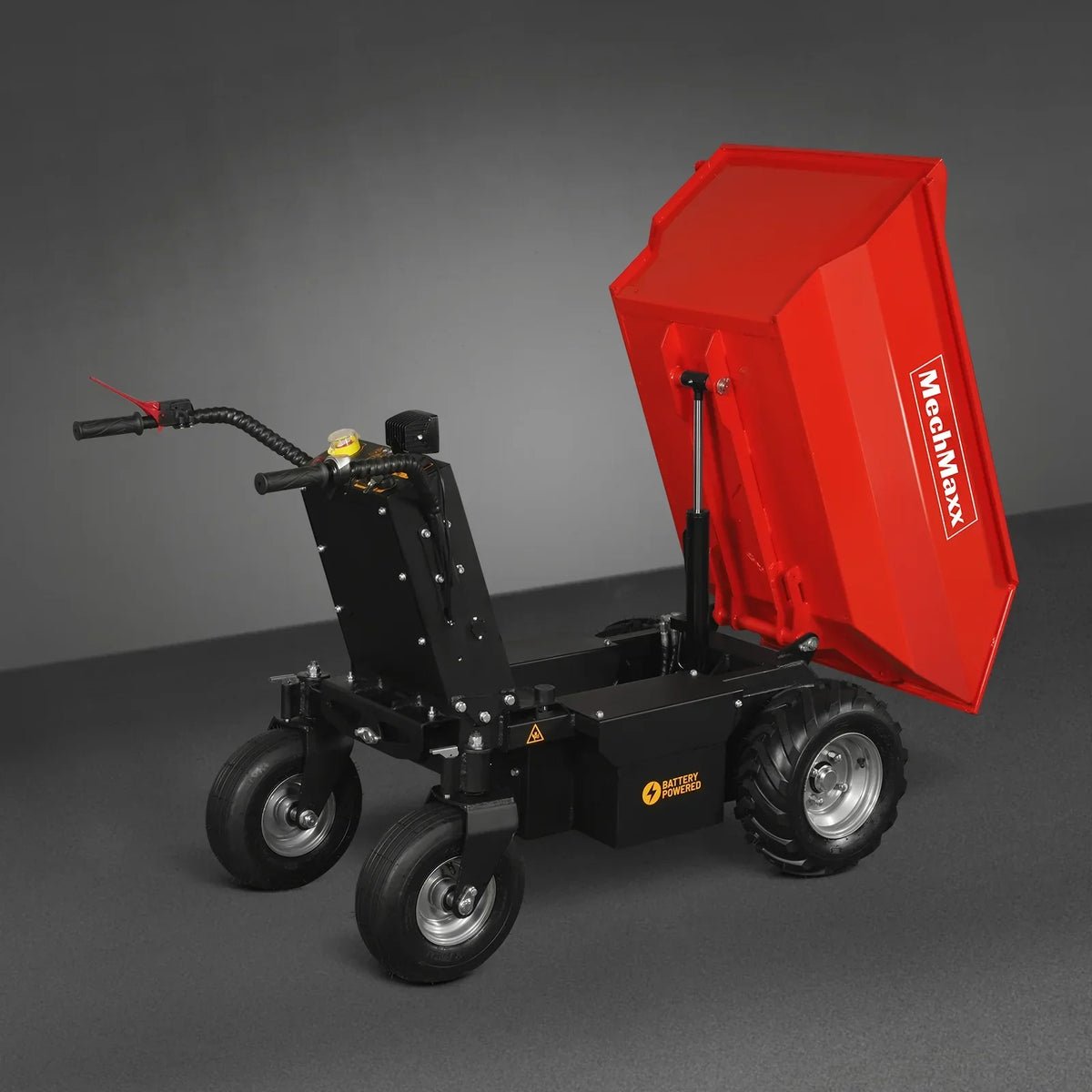 1100lb Loading 1000W DC Motor 48V Battery Powered Hydraulic Tipping Dump Cart,  EH50